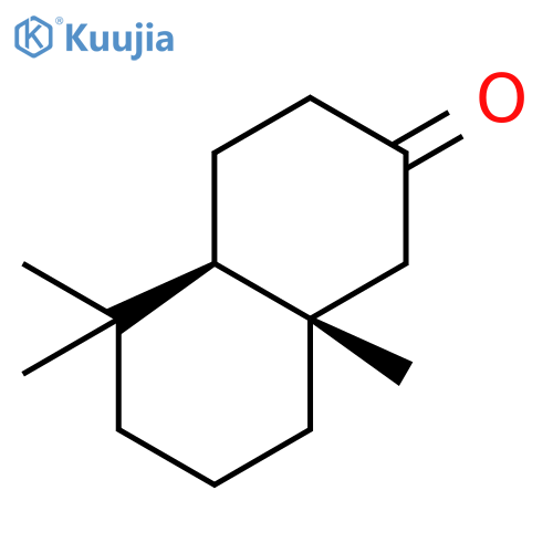 (4aR,8aS)-5,5,8a-Trimethyloctahydronaphthalen-2(1H)-one structure