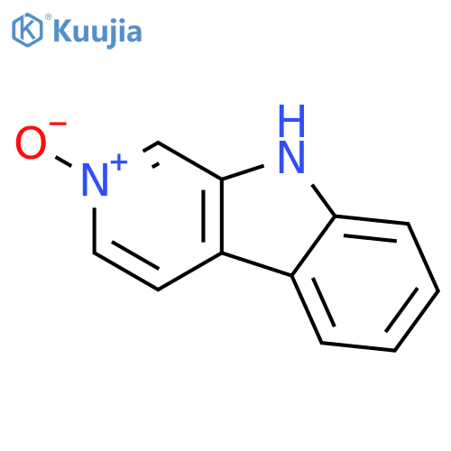 9H-Pyrido[3,4-b]indole 2-oxide structure