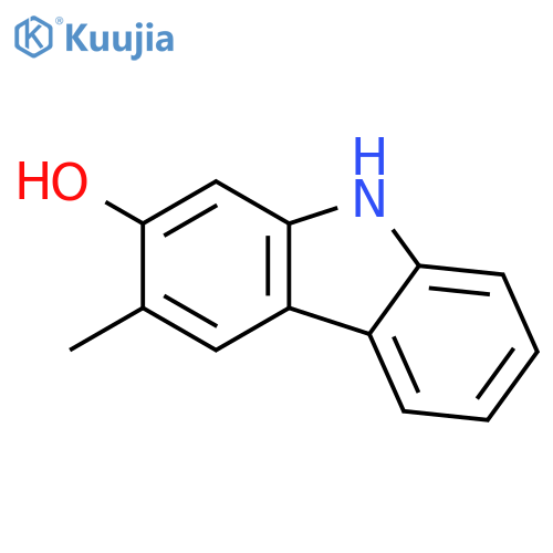3-methyl-9H-Carbazol-2-ol structure