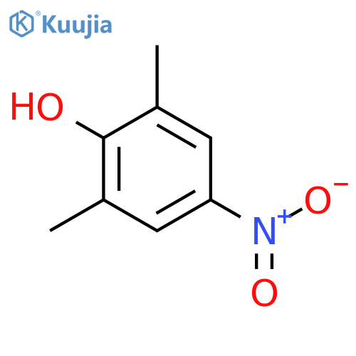 2,6-Dimethyl-4-nitrophenol structure