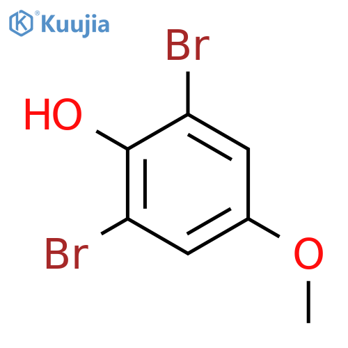 Phenol, 2,6-dibromo-4-methoxy- structure