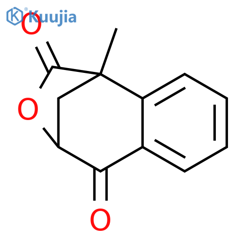1,4-Methano-3-benzoxepin-2,5(1H,4H)-dione,1-methyl- structure
