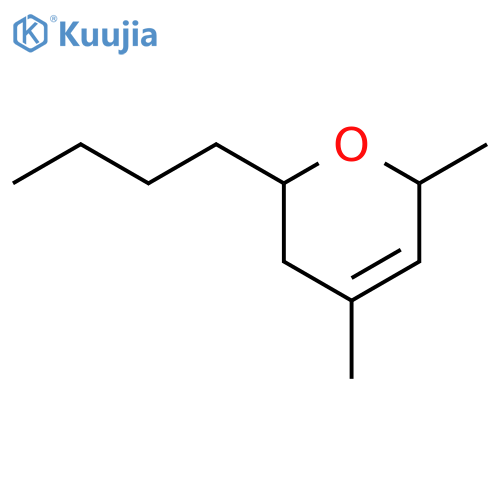 2H-Pyran,2-butyl-3,6-dihydro-4,6-dimethyl- structure