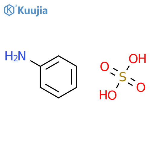 aniline, sulfuric acid structure