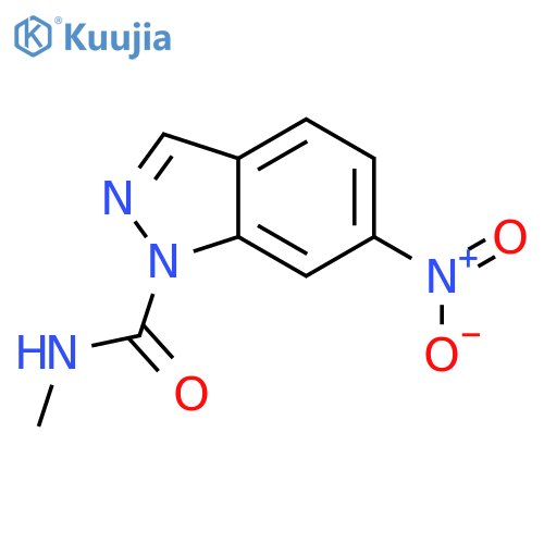 1H-Indazole-1-carboxamide,N-methyl-6-nitro- structure
