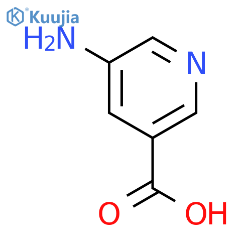 5-aminopyridine-3-carboxylic acid structure