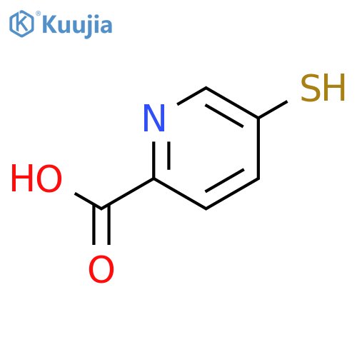 5-sulfanylpyridine-2-carboxylic acid structure