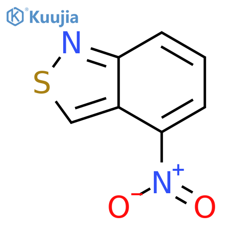 2,1-Benzisothiazole,4-nitro- structure
