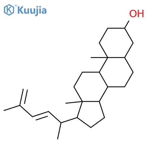 26,27-Dinorergosta-22,24-dien-3-ol; (3β,5α,22E)-form structure