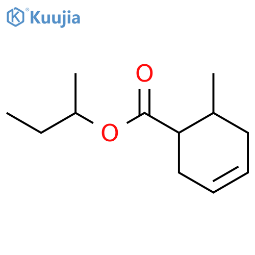 3-Cyclohexene-1-carboxylicacid, 6-methyl-, 1-methylpropyl ester structure