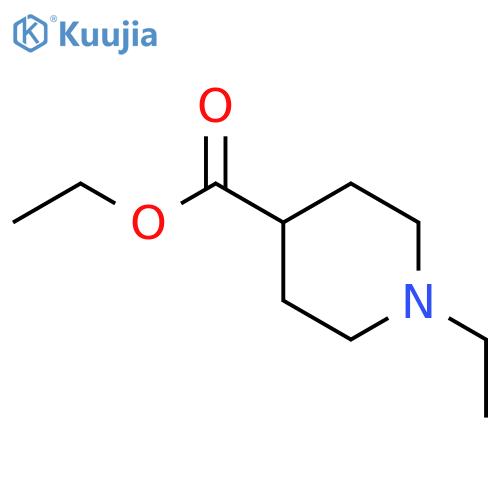 ethyl 1-ethylpiperidine-4-carboxylate structure