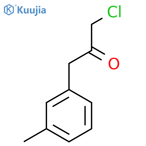 1-Chloro-3-(3-methylphenyl)propan-2-one structure