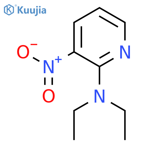 N,N-Diethyl-3-nitropyridin-2-amine structure
