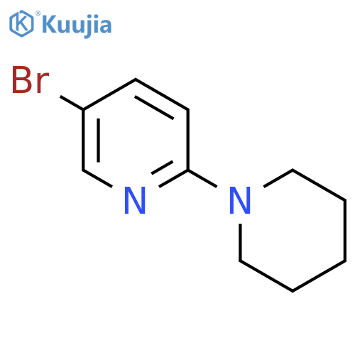 5-Bromo-2-(piperidin-1-yl)pyridine structure