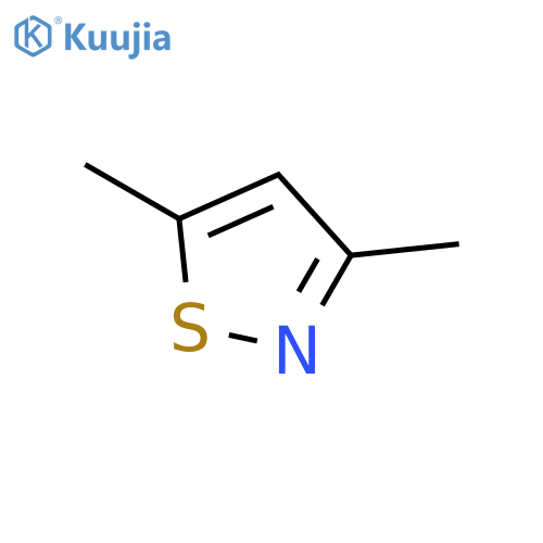 Isothiazole, 3,5-dimethyl- structure