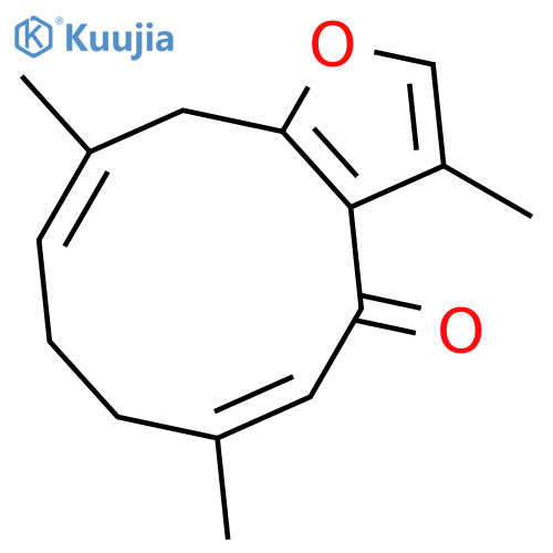 Furanodienone structure