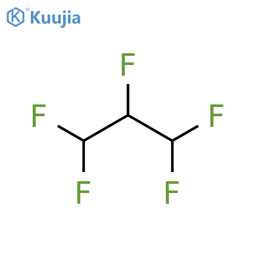 1,1,2,3,3-Pentafluoropropane structure