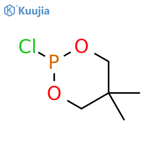 1,3,2-Dioxaphosphorinane,2-chloro-5,5-dimethyl- structure