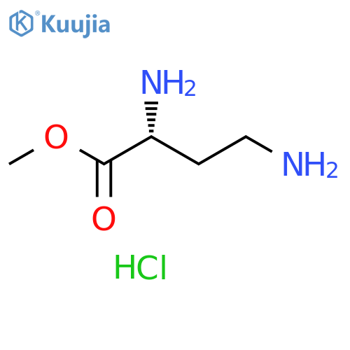 (R)-2,4-Diamino-butyric acid methyl ester dihydrochloride structure