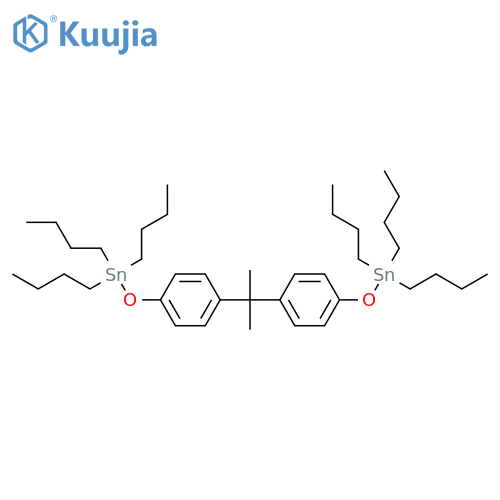 Stannane,[(1-methylethylidene)bis(4,1-phenyleneoxy)]bis[tributyl- (9CI) structure
