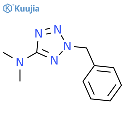 2H-Tetrazol-5-amine,N,N-dimethyl-2-(phenylmethyl)- structure