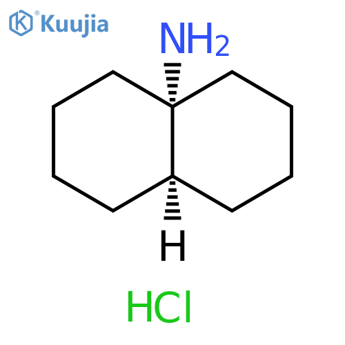 4a(2H)-Naphthylamine, octahydro-, hydrochloride, cis- (8CI) structure