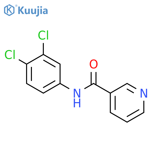 N-(3,4-Dichlorophenyl)nicotinamide structure