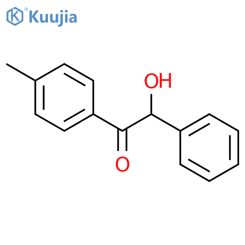 2-hydroxy-1-(4-methylphenyl)-2-phenylethanone structure