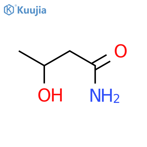 Butanamide, 3-hydroxy- structure
