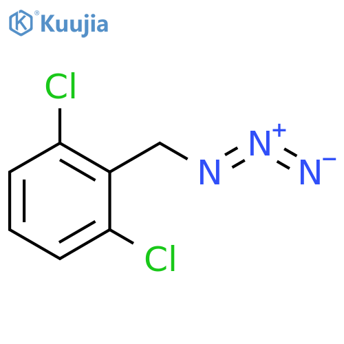 2-(azidomethyl)-1,3-dichlorobenzene structure