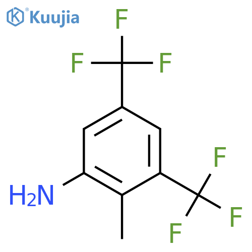 2-Methyl-3,5-bis(trifluoromethyl)aniline structure
