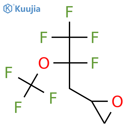 (2,3,3,3-tetrafluoro-2-(trifluoromethoxy)propyl)epoxide structure