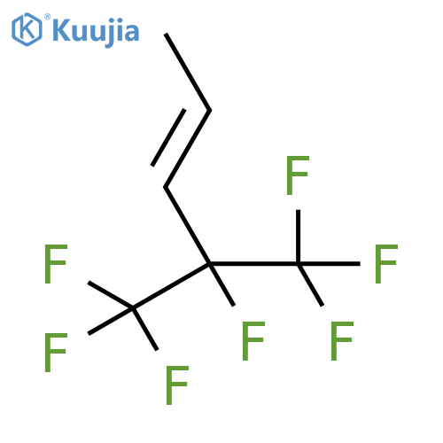 4,5,5,5-Tetrafluoro-4-(trifluoromethyl)pent-2-ene structure