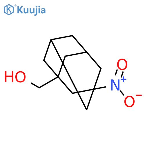 Tricyclo[3.3.1.13,7]decane-1-methanol, 3-nitro- structure
