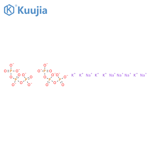Triphosphoric acid,potassium sodium salt (2:5:5) structure