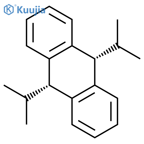 Anthracene, 9,10-dihydro-9,10-bis(1-methylethyl)-, cis- structure