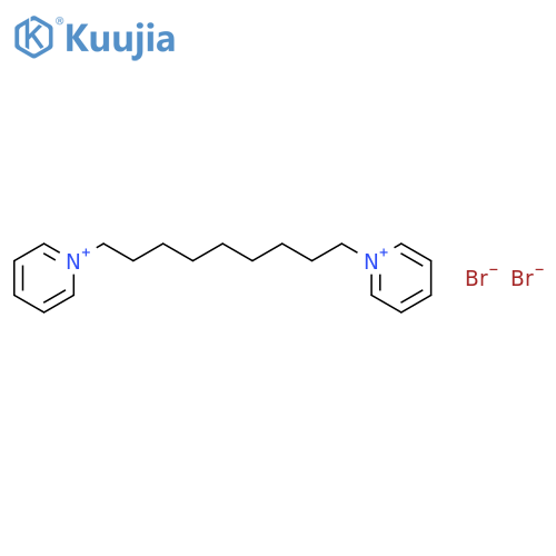 Pyridinium, 1,1'-(1,9-nonanediyl)bis-, dibromide structure