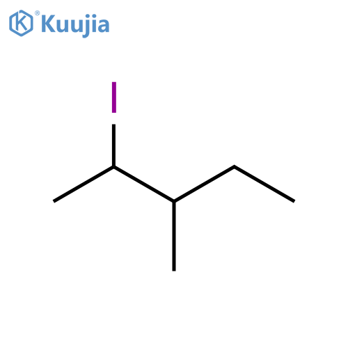 Pentane, 2-iodo-3-methyl- structure