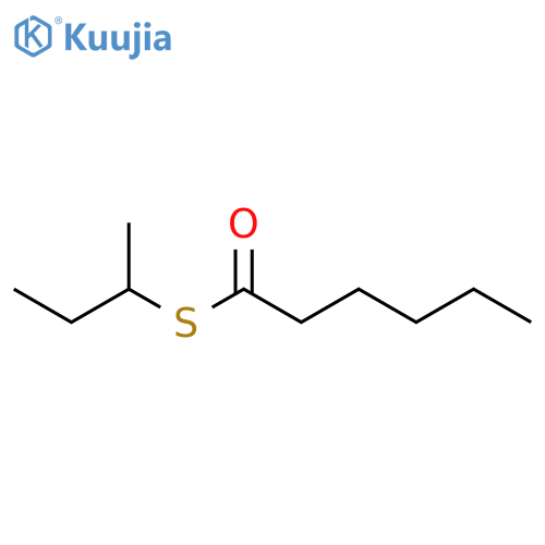 Hexanethioic acid,S-butyl ester structure