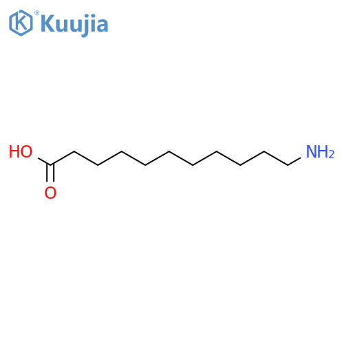 11-Aminoundecanoic acid structure