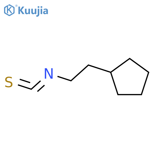 (2-Isothiocyanatoethyl)cyclopentane structure