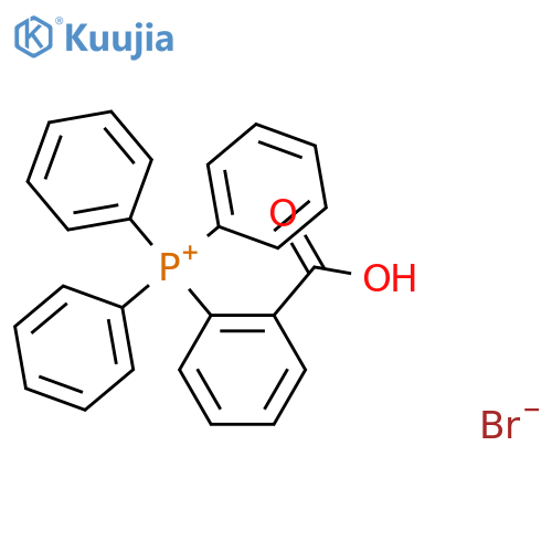 Phosphonium, (2-carboxyphenyl)triphenyl-, bromide (1:1) structure