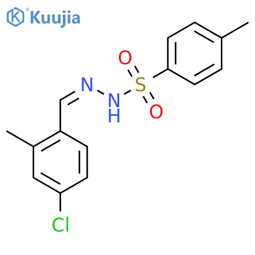 N'-(4-Chloro-2-methylbenzylidene)-4-methylbenzenesulfonohydrazide structure