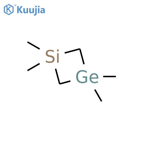 1,1,3,3-Tetramethyl-1,3-silagermetane structure