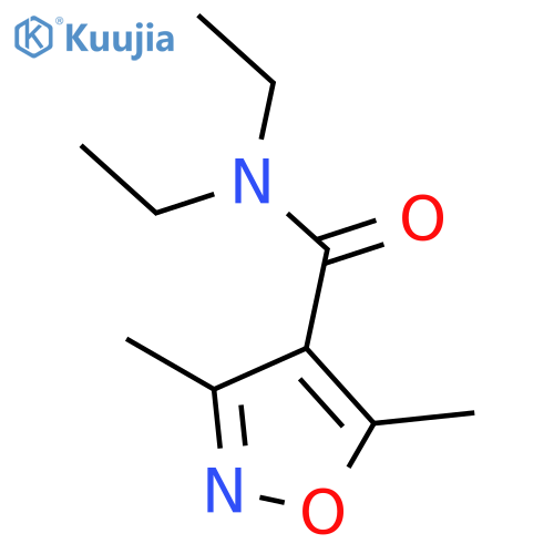 4-Isoxazolecarboxamide,N,N-diethyl-3,5-dimethyl- structure
