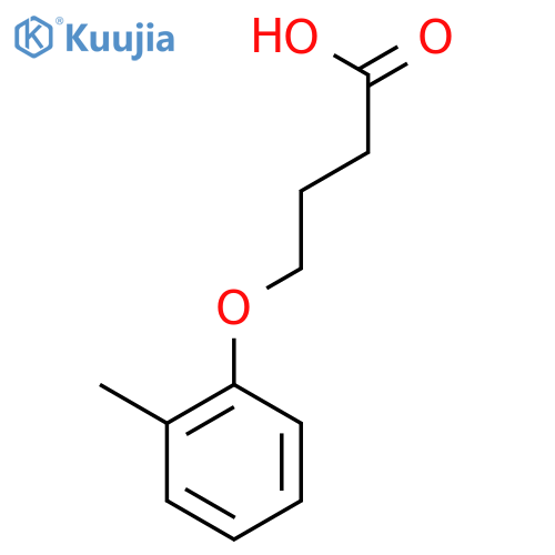 4-(2-methylphenoxy)butanoic Acid structure