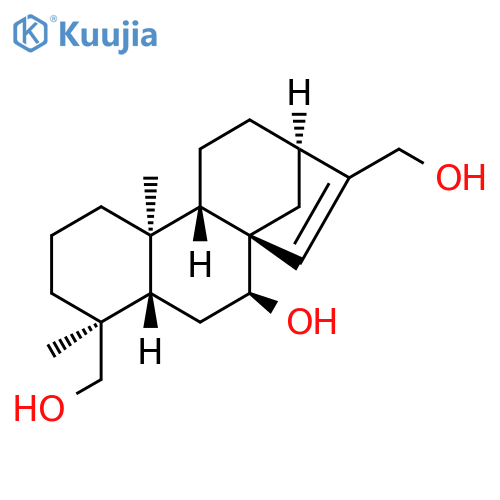 Kaur-15-ene-7,17,18-triol,(4b,7b)- structure