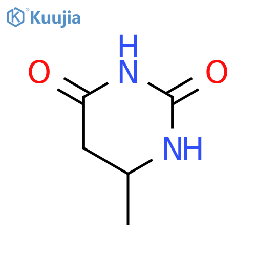 5,6-Dihydro-6-methyluracil structure