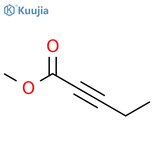 2-Pentynoic Acid Methyl Ester structure