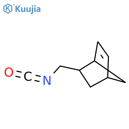 5-(isocyanatomethyl)bicyclo2.2.1hept-2-ene structure